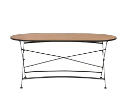 Brafab Brewer Matbord Black/Teak 160cm