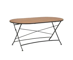 Brafab Brewer Matbord Black/Teak 160cm