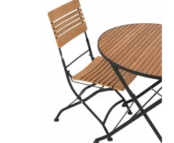 Brafab Brewer Matbord Black/Teak 160cm