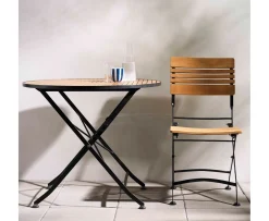 Brafab Brewer Matstol Black/Teak