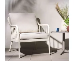 Brafab Coleville Loungefotölj Pearl White/Dot Beige