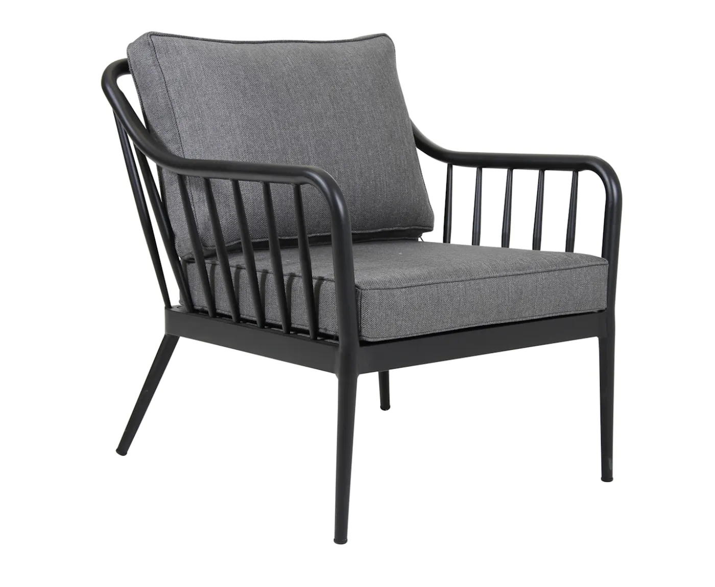Brafab Coleville Loungefåtölj Svart/Grå