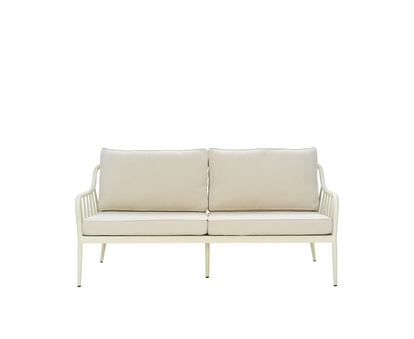 Brafab Coleville 3-sits Soffa Pearl White/Dot Beige 185cm