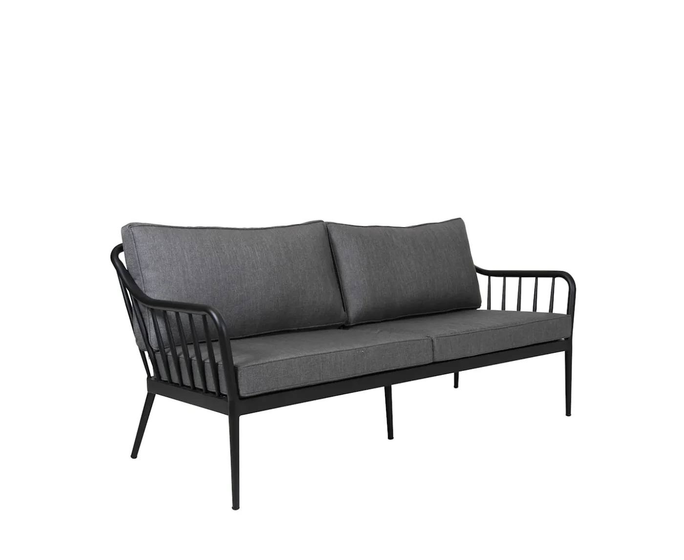 Brafab Coleville 3-sits Soffa Svart/Grå
