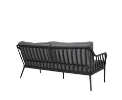 Brafab Coleville 3-sits Soffa Svart/Grå