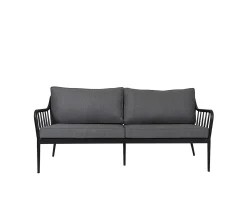Brafab Coleville 3-sits Soffa Svart/Grå