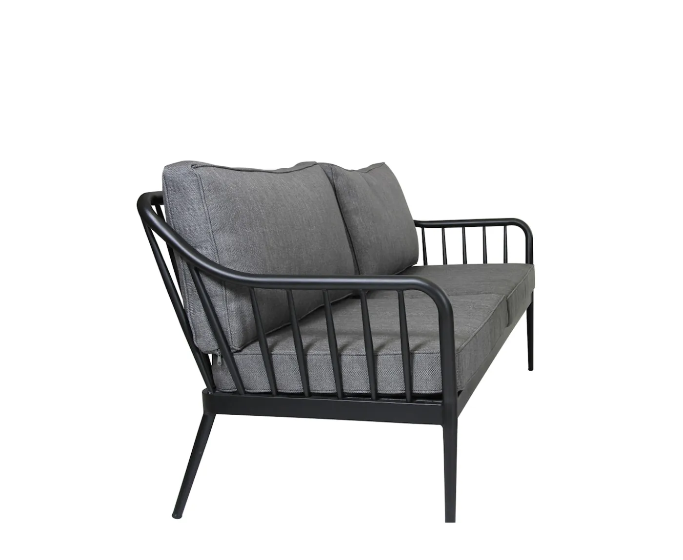 Brafab Coleville 3-sits Soffa Svart/Grå