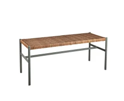 Brafab DK Bänk Dusty Green/Natur