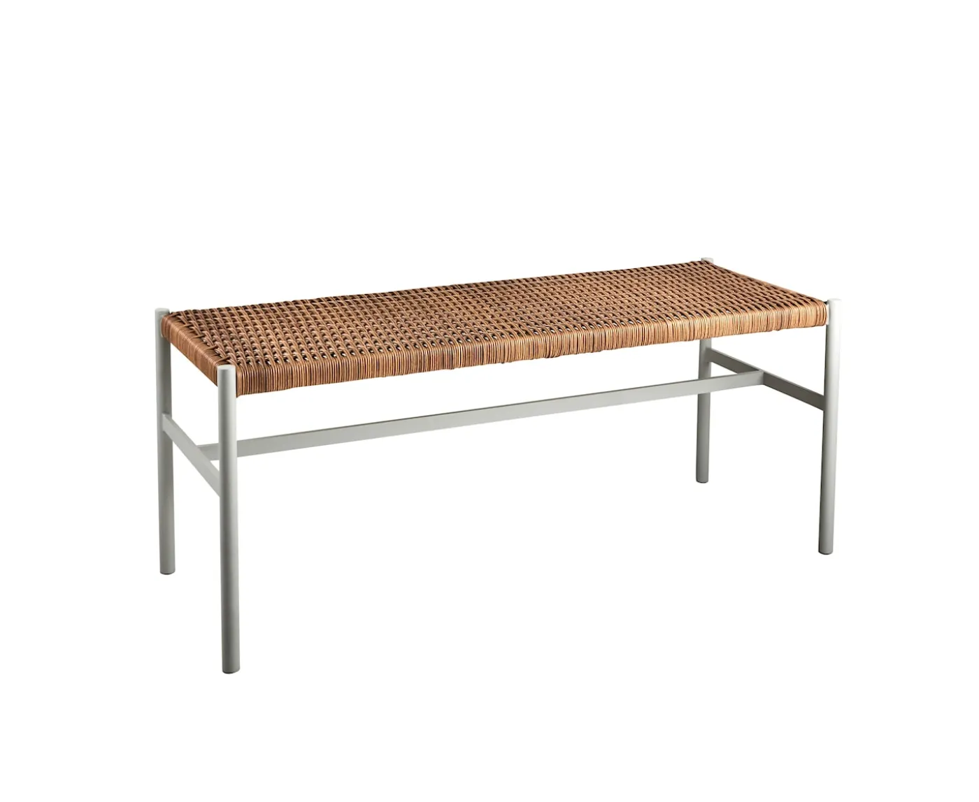 Brafab DK Bänk Light Grey/Natur
