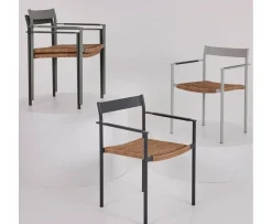 Brafab DK Karmstol Antracit/Natur