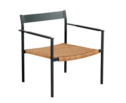 Brafab DK Loungestol Antracit/Natur