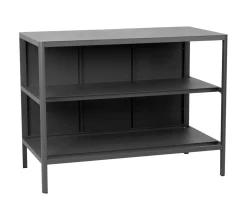 Brafab Kelia Utekök m.hyllor Anthracite 121cm