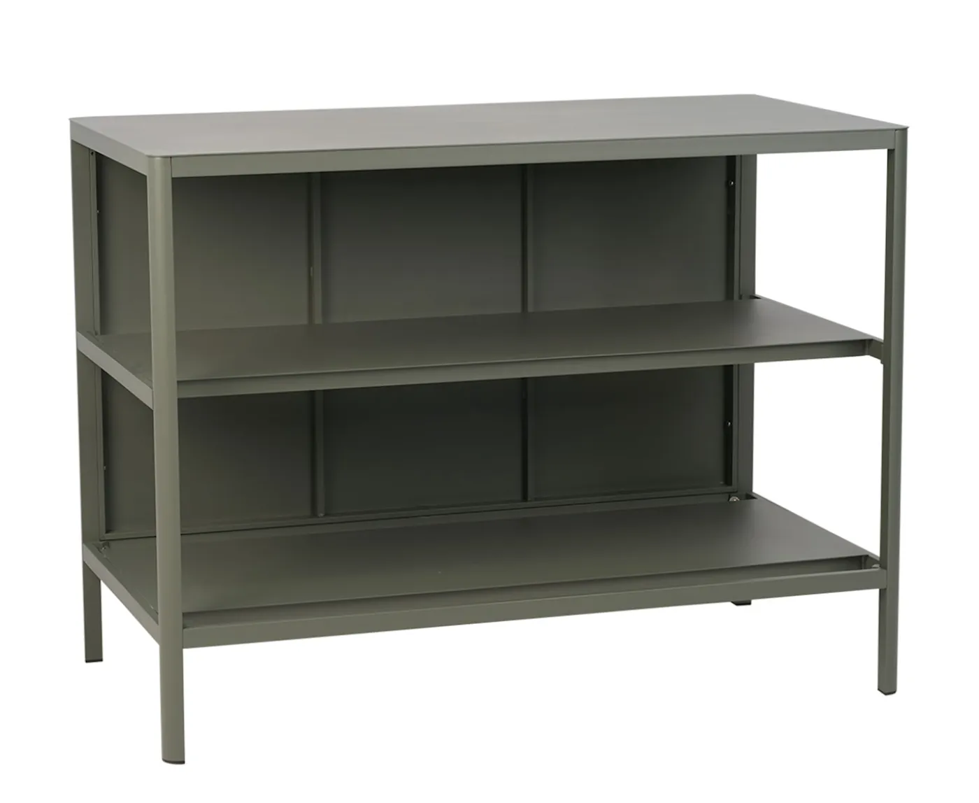 Brafab Kelia Utekök m.hyllor Nordic Green 121cm