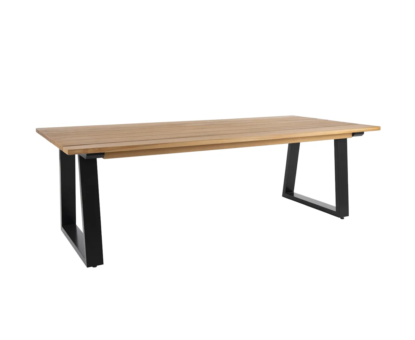 Brafab Laurion Matbord Svart/teak 230cm