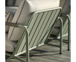 Brafab Lerberget Loungesstol Dusty Green/ash