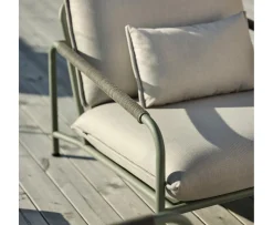 Brafab Lerberget Loungesstol Dusty Green/ash