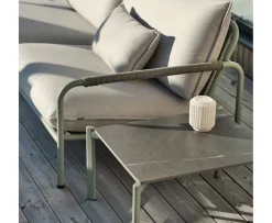 Brafab Lerberget 2,5-Sits Soffa Dusty Green/ash