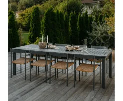 Brafab Lomma Matbord Anthracite 260cm