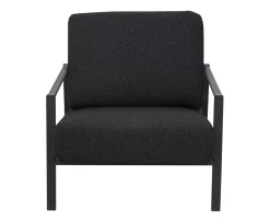 Brafab Lyra Loungefotölj Black/Teddy Black