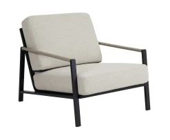 Brafab Lyra Loungefåtölj Black/Beige