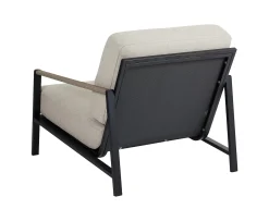 Brafab Lyra Loungefåtölj Black/Beige