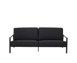 Brafab Lyra 2,5-sits Soffa Black/Teddy Black 193cm