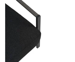 Brafab Lyra 2,5-sits Soffa Black/Teddy Black 193cm