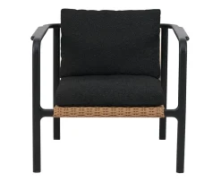 Brafab Motty Loungefotölj Black/Teddy Black