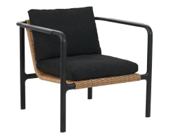 Brafab Motty Loungefotölj Black/Teddy Black