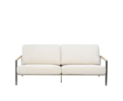 Brafab Naos 2,5-sits Soffa Stainless Steel/Dot Beige 193cm