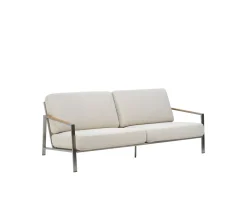 Brafab Naos 2,5-sits Soffa Stainless Steel/Dot Beige 193cm