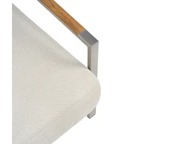 Brafab Naos 2,5-sits Soffa Stainless Steel/Dot Beige 193cm