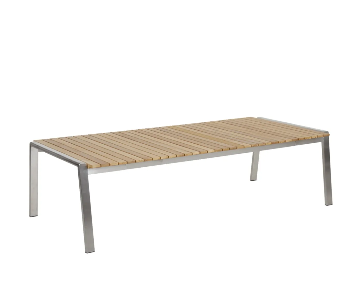 Brafab Naos Soffbord Teak/Stainless Steal 140cm