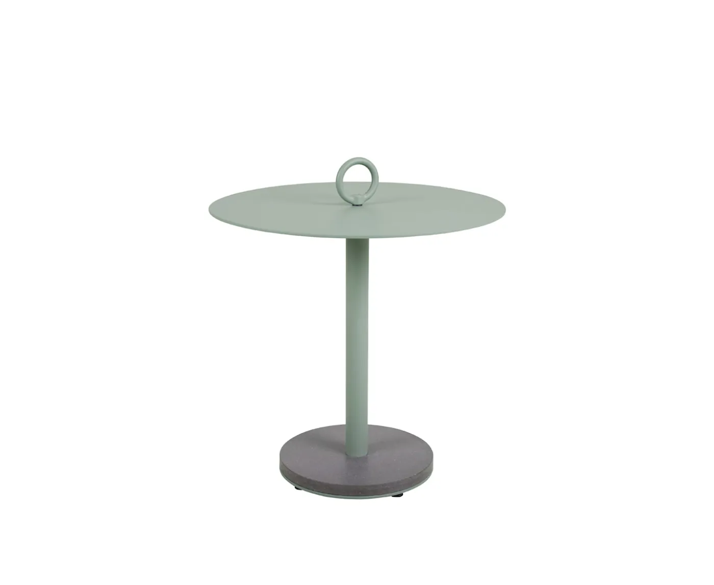 Brafab Niobe Sidobord Dusty Green Ø50