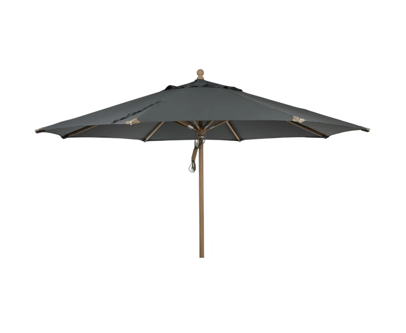 Brafab Parma Parasoll Natur/grå 350cm