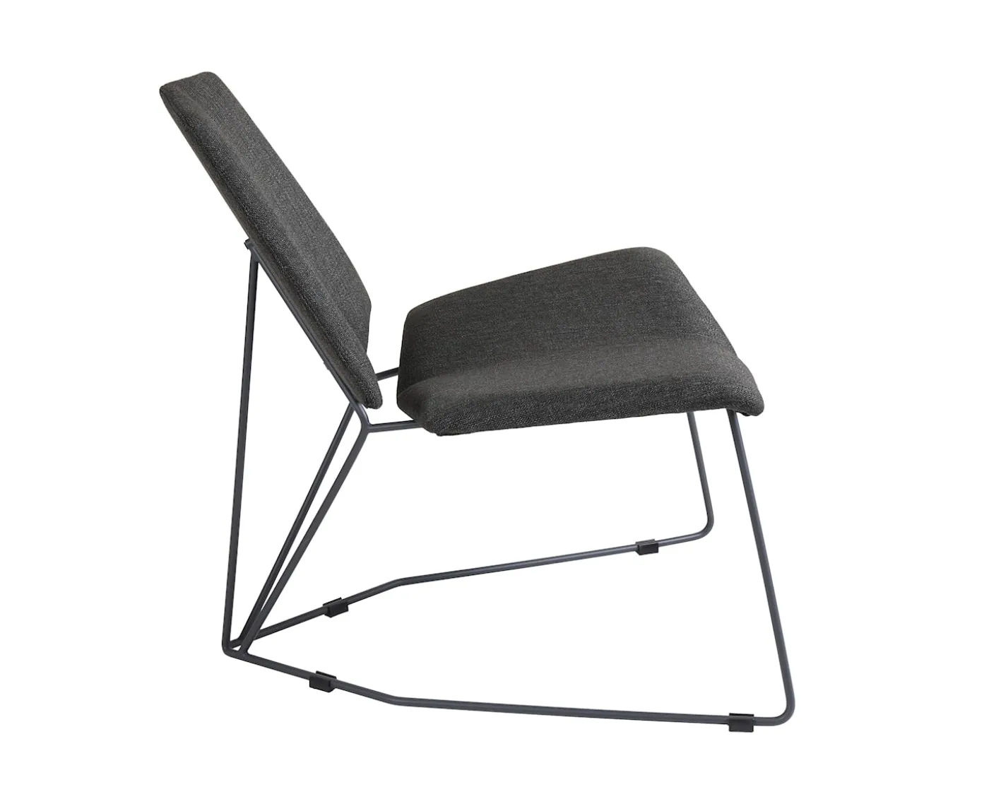 Brafab Pollux Loungestol Antracit/Nearly Black