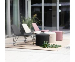Brafab Pollux Loungestol Antracit/Sand