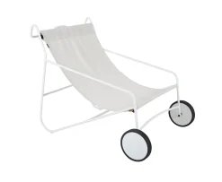 Brafab Poul Loungefåtölj Vit