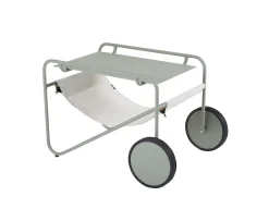 Brafab Poul Table Sidobord Dusty green/Off-white