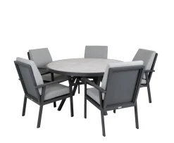 Brafab Samvaro Karmstol Antracit/Pearl Grey