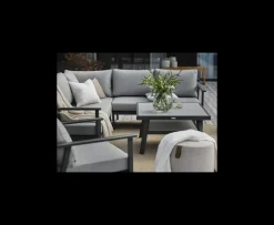 Brafab Samvaro Loungestol Antracit/Pearl Grey 80cm