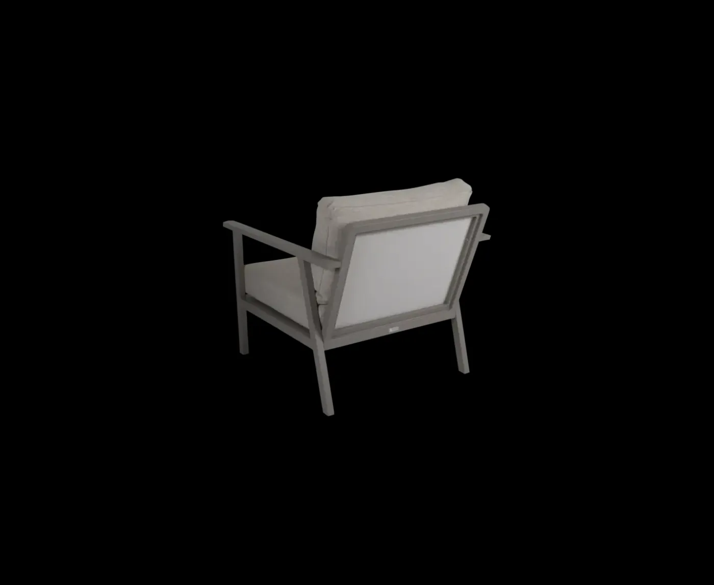 Brafab Samvaro Loungestol Khaki/Sand 80cm