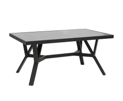 Brafab Samvaro Soffbord Anthracite 140x65