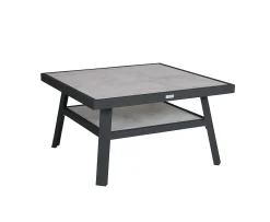Brafab Samvaro Soffbord Antracit 90x90