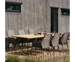 Brafab Shad Matbord Antracit/Teak 240cm