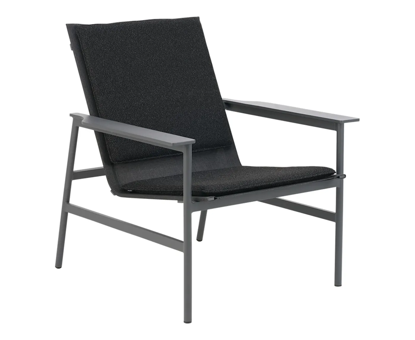 Brafab Soro Loungefotölj Anthracite/Teddy Black