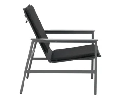 Brafab Soro Loungefotölj Anthracite/Teddy Black
