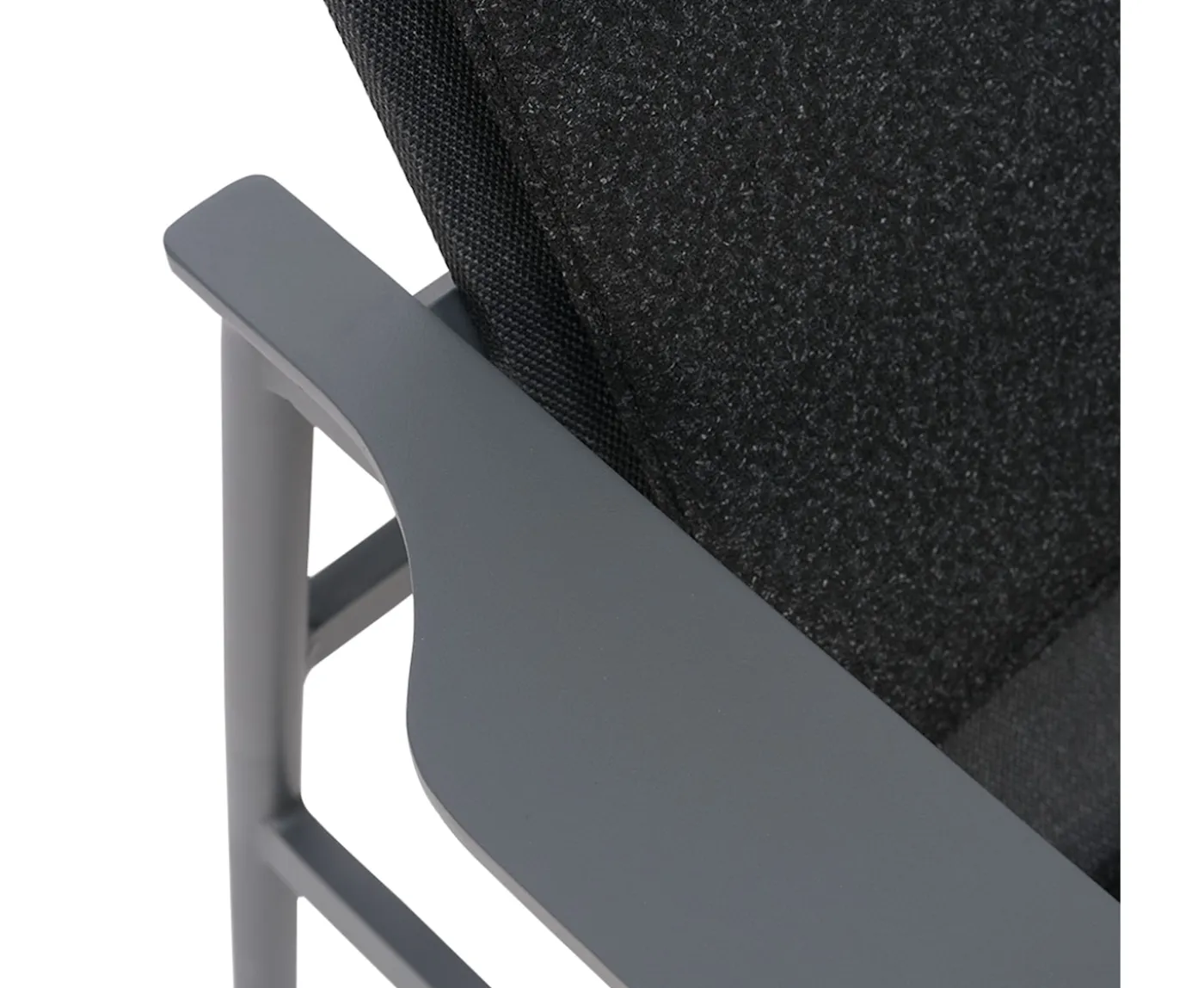 Brafab Soro Loungefotölj Anthracite/Teddy Black