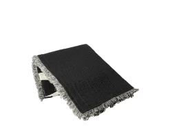 Broste Copenhagen Eva Pläd Castle Beige/Black 130x180