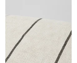 Broste Copenhagen Sigrid Kuddfodral Light Beige/Black 50x50